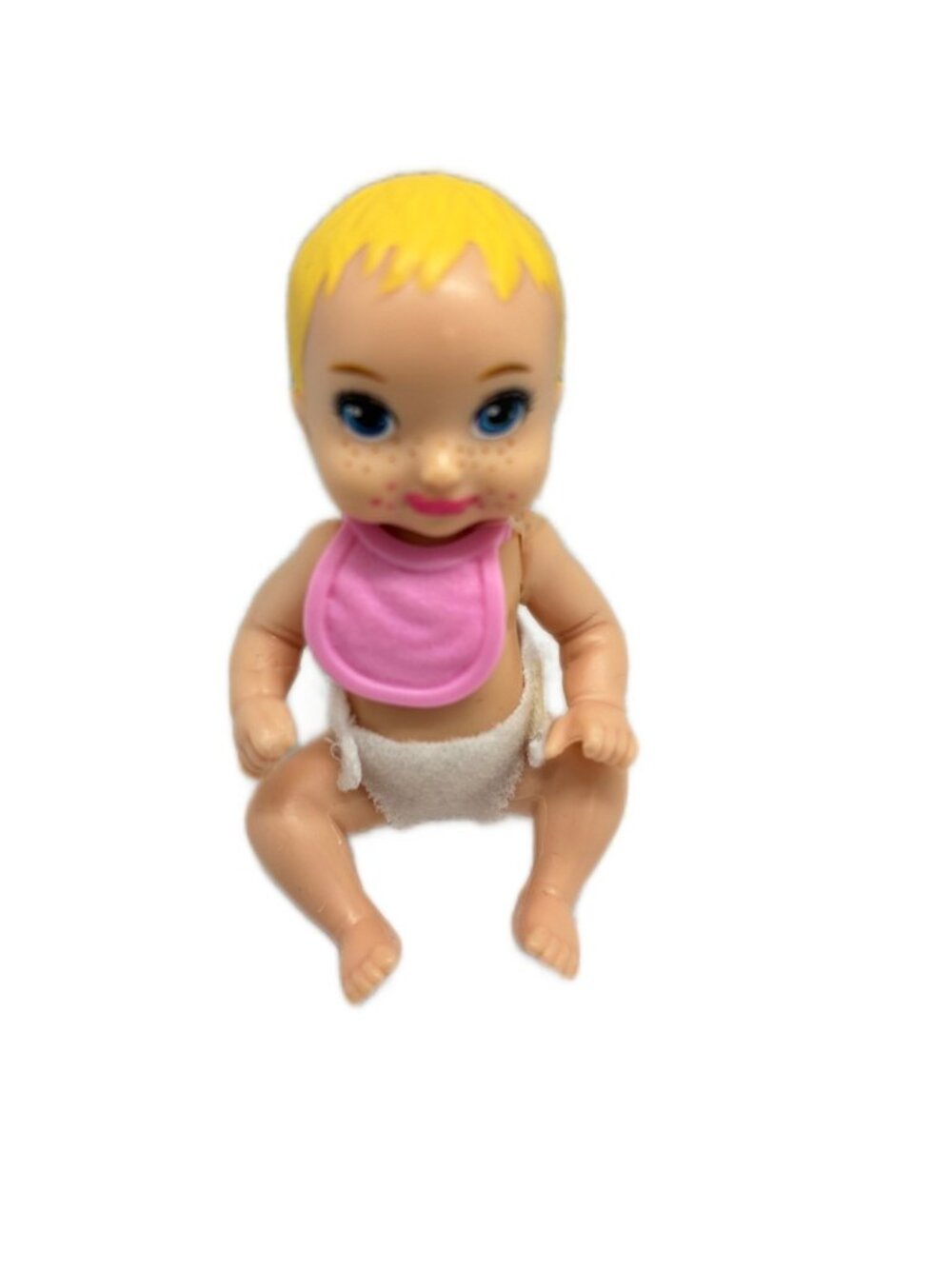2019 Barbie Skipper Babysitter Nursery Baby Girl Doll Freckles Diaper